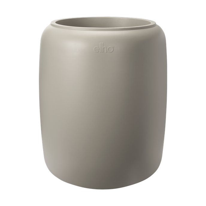 amber beads medium 40cm balanced beige